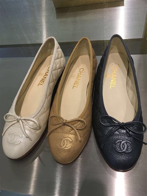 chanel flats saks